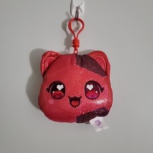 Aphmau Mystery Meemeow Ruby cat plush keychain